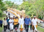 Wabup Lahmudin Apresiasi Parade Umat Hindu Di Wonosari
