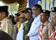 Wabup Boalemo Lahmuddin Hambali Suntik Semangat Peserta Perkemahan Lomba Ketangkasan Patriot Muda