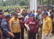 Wamen Dikti Tinjau Lokasi Pembangunan Sekolah Garuda Di Boalemo