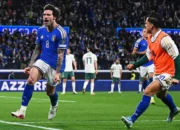 Italia Kalahkan Irlandia Utara 2-0, Gli Azzurri Jaga Asa ke Piala Dunia