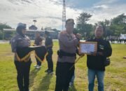 Turut Bantu Tangkap Tahanan Kabur, Kapolres Boalemo Beri Penghargaan Ke Wartawan PJS