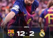 Barcelona Femenino Hancurkan Lagi Real Madrid 6-0, Total ada Rekor Agregat sebanyak 50-3 Gol dalam 13 Laga Terakhir