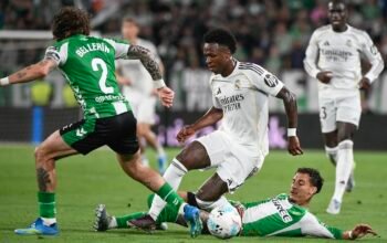 Lagi, Real Madrid Gagal Menang, Ditahan Real Betis 1-1 di La Cartuja