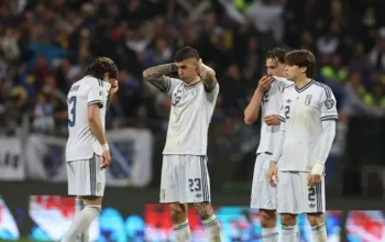 Tragis, Italia Hattrick Gagal ke Piala Dunia