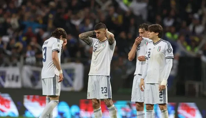 Tragis, Italia Hattrick Gagal ke Piala Dunia