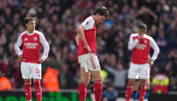 Lagi, Arsenal Gagal Perlebar Jarak Dengan Manchester City untuk mengunci Gelar Liga Inggris