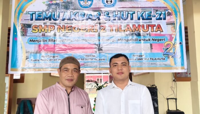 Dari Kepedulian Alumni, IKA SMP Negeri 2 Tilamuta Resmi Terbentuk